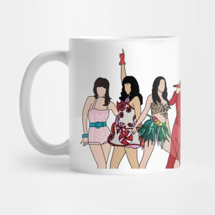 Evolution Of Katy Perry Mug